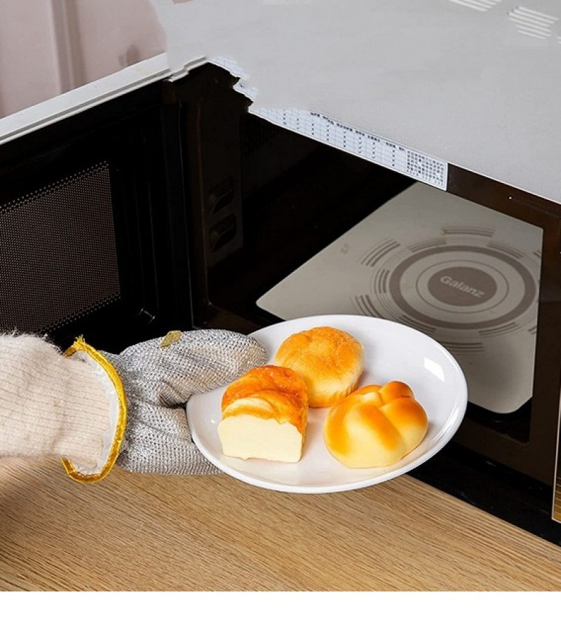 1 Pair Wire Dishwashing Gloves Kitchen Cleaning