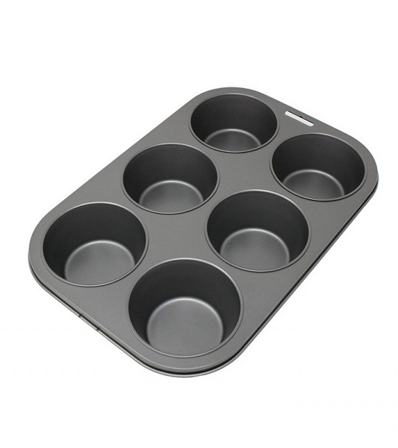 3in1 Deal 6 Cupcake Muffin Tray + 10 Disposable Piping Bag + 50 pcs Cupcake Muffin Paper Liner