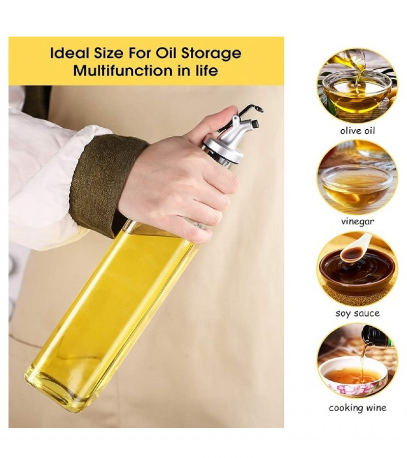 500ml Glass Olive Oil Bottles Vinegar Dispenser