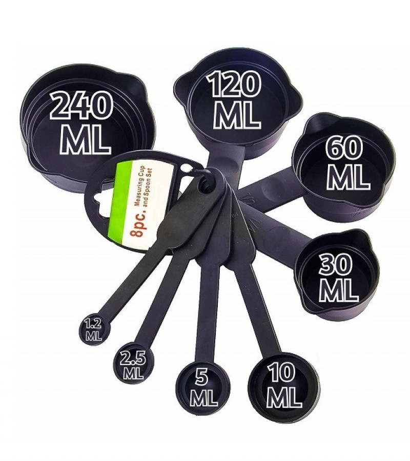 6 Slot Muffin Tray with 10pcs Measuring Cup Spoon Set and Silicon Spatula Brush Set