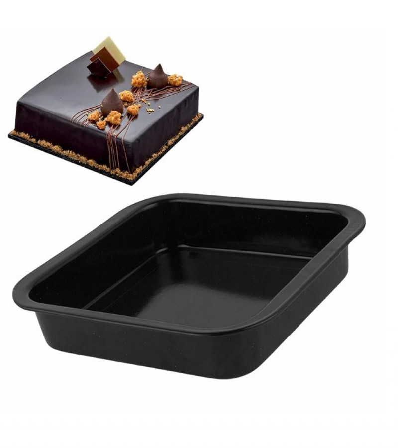 8 Inch Square Cake Mould Non-Stick Carbon Steel