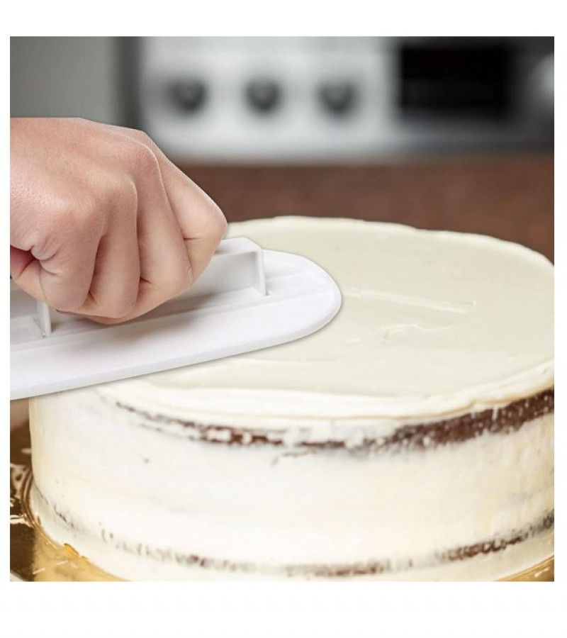 Cake Smoother Polisher Flat Edge Fondant Icing Smoothing