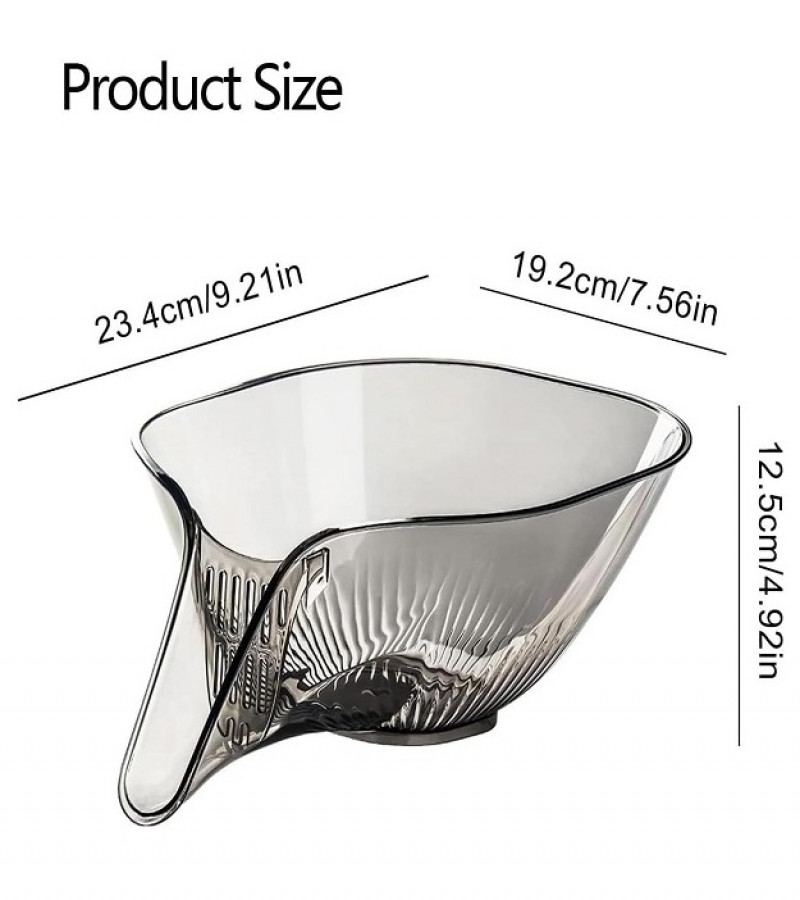 Drainage Basket Funnel Vegetable & Fruits Washing