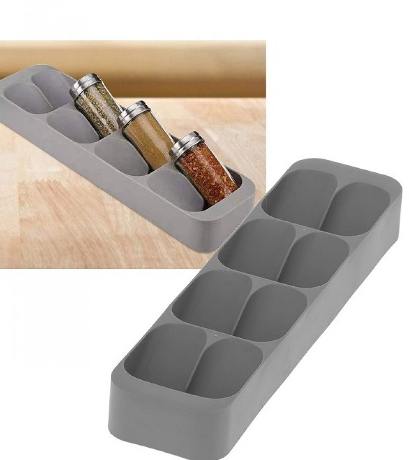 Durable Non‑Slip Base Multifunctional Seasoning Jar Holder