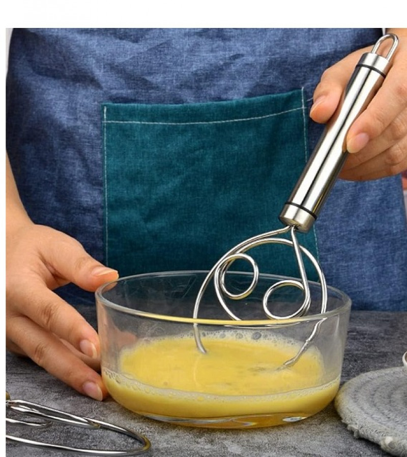 Egg Beater Flour Mixer Whip Egg White Cream Stainless Steel