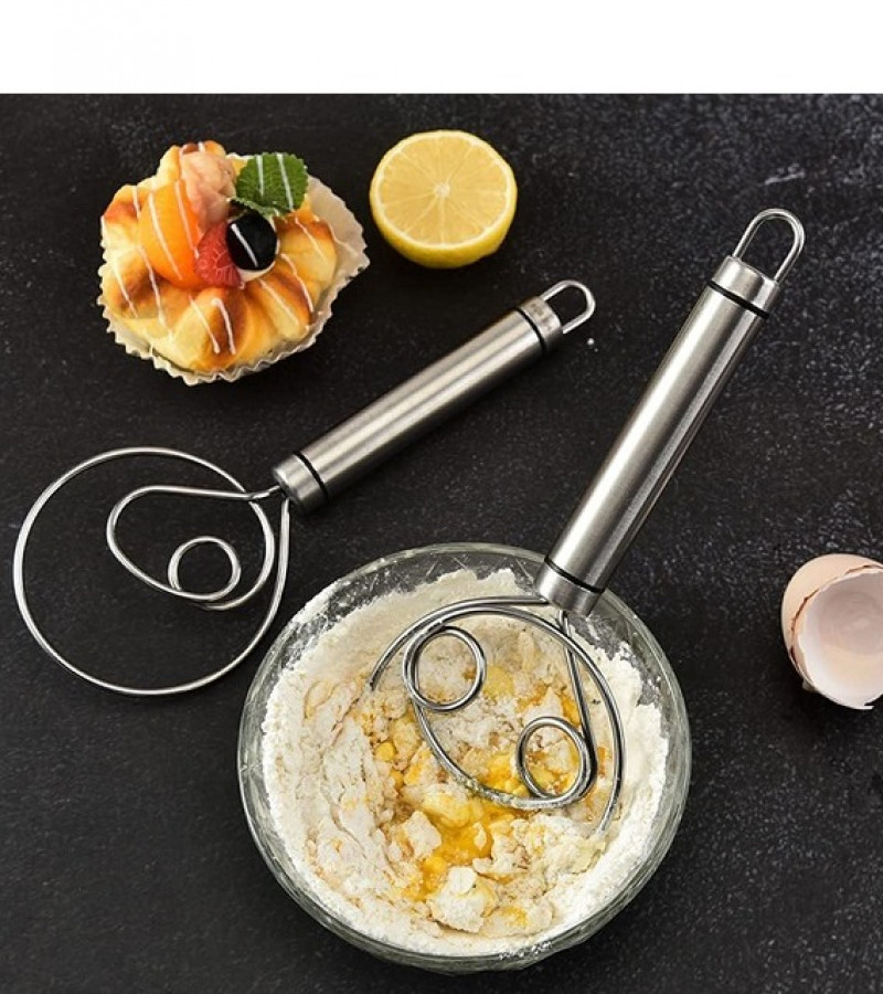 Egg Beater Flour Mixer Whip Egg White Cream Stainless Steel