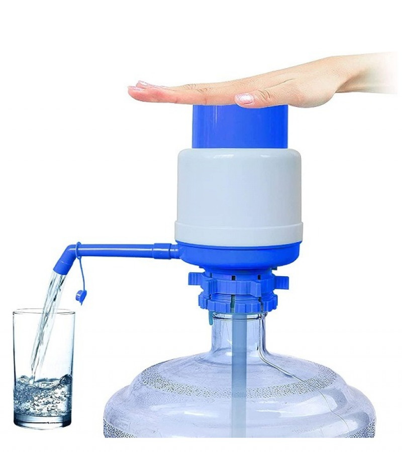 Large Manual Hand Pressure Drinking Water Pump Portable Universal 2-5 Gallon