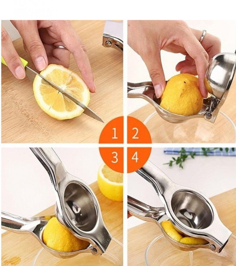 Lemon Squeezer Stainless Steel Citrus Juicer Manual Juicer
