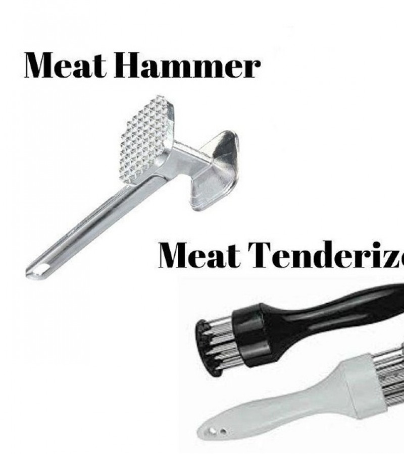 Meat Tenderizer & Meat Hammer Pack of 2