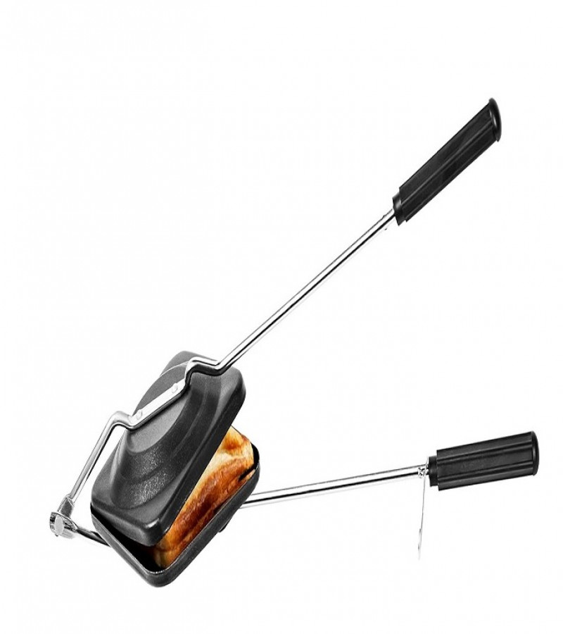 Non-Stick Griddle Sandwich Bread Toaster Gas Burner for Stove