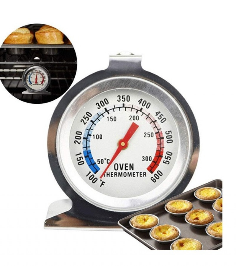 Oven Grill Fry Chef Smoker Thermometer Instant Read Stainless Steel