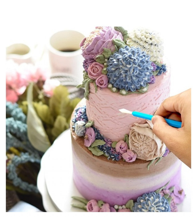 Set Of 9 Pcs 18 shapes Fondant Cake Icing Modelling Crafting Tool