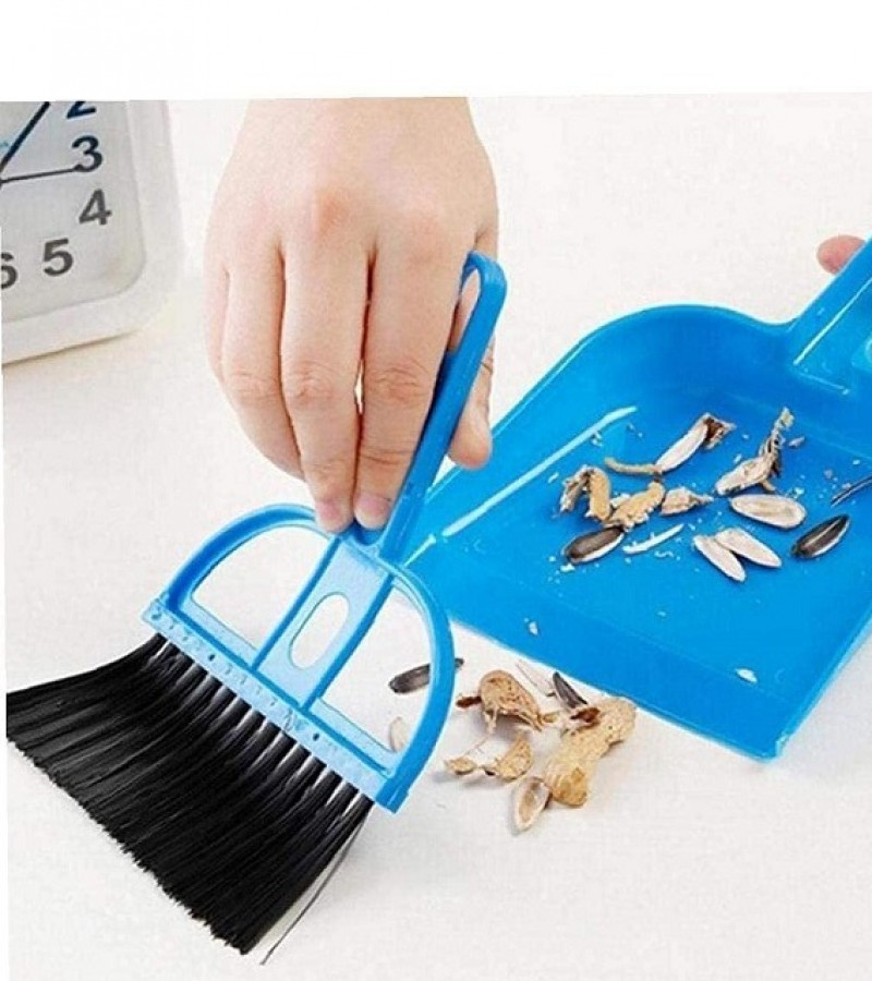 Small Broom Mini Dustpan and Brush Set