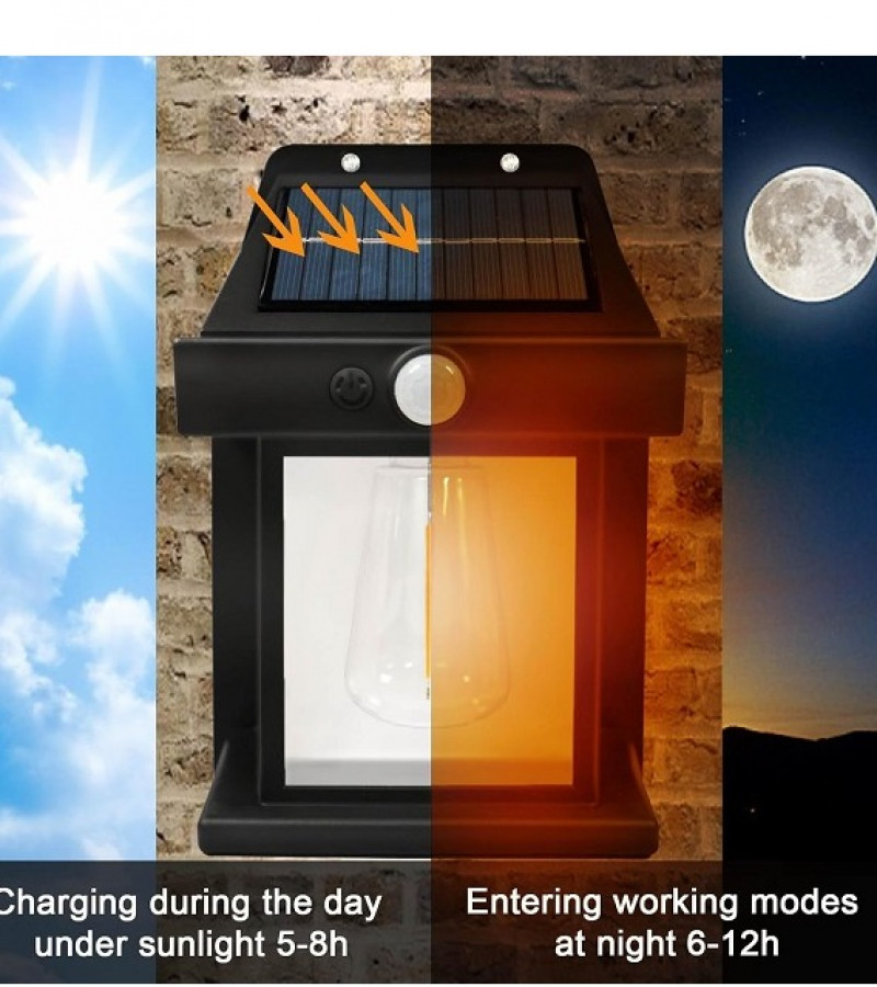 Solar Lights with Motion Sensor Wireless for Outdoor