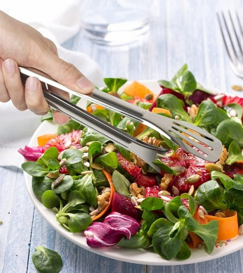 Tongs With Stainless Steel For food