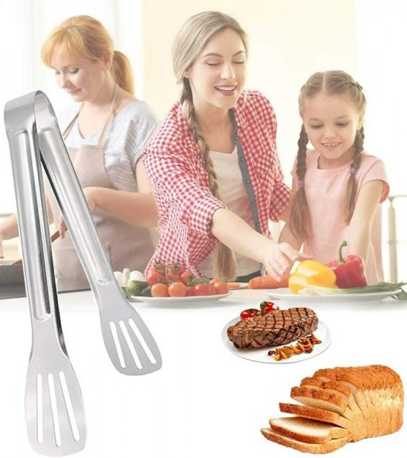 Tongs With Stainless Steel For food
